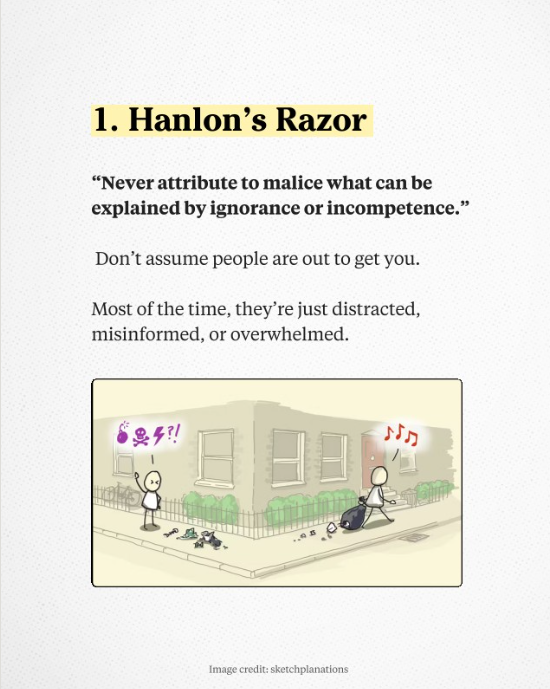 Hanlon's Razor - Gaetan Portaels