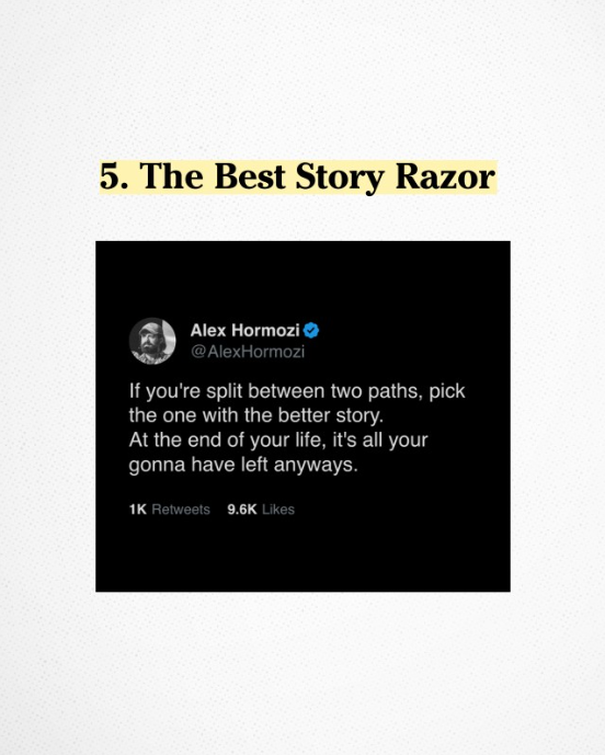 The Best Story Razor - Gaetan Portaels